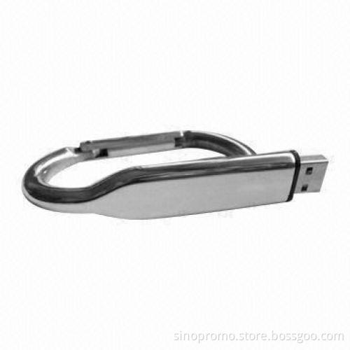 Climbing Bolt USB Flash Drive with Zinc Alloy Housing, Available in Various Capacities
